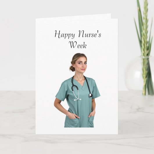 Nurse's Week Appreciation Card シーズンカード (正面)