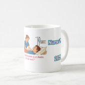 Nurses Week Gifts コーヒーマグカップ (正面右)