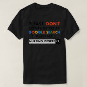 Nursing Degree Tシャツ (デザイン正面)