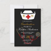 Nursing Graduation Invitation 招待状 (正面)