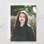 Nursing Graduation Invitation Photo | RN BSN Nurse 招待状 (裏面)