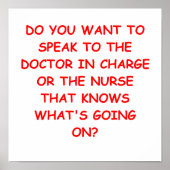 nursing joke ポスター (正面)