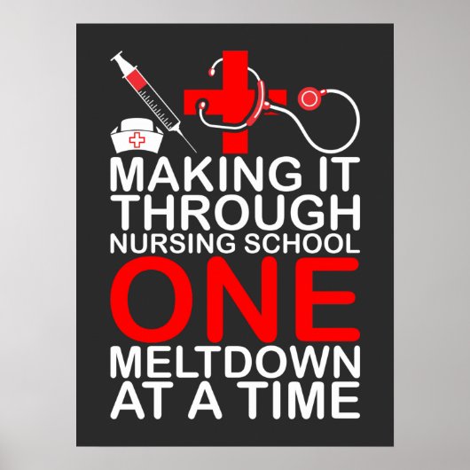Nursing Life | Making It Through Nursing School ポスター (正面)
