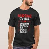 Nursing School Graduation Nursing Student Grad Tシャツ (正面)