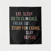 Nursing School student Future Nurse RN Gifts タペストリー (正面)