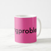 #nursingproblems コーヒーマグカップ (正面右)