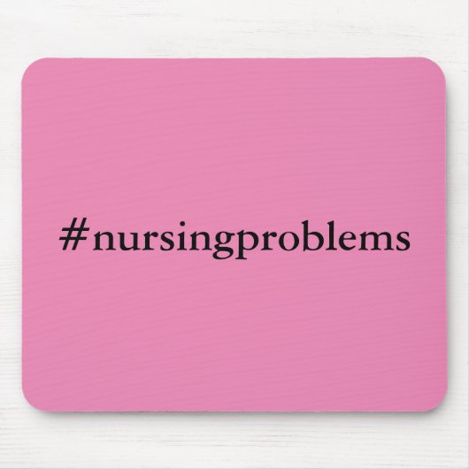 #nursingproblems マウスパッド (正面)