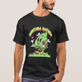 Nurture Nature Walking Tree Pun Hiking Camping Nat Tシャツ (正面)