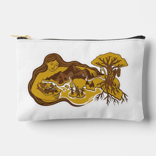 Nusa Ina (Mother Island) アクセサリーポーチ (正面)