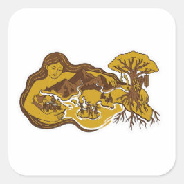 Nusa Ina (Mother Island) スクエアシール