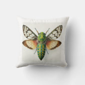 Nusalala Insect 120924IREF233 - Watercolor クッション (裏面)