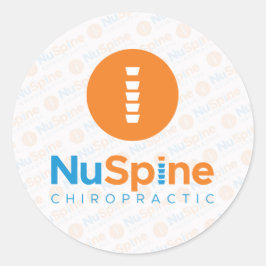 NuSpineスタンプとラベル ラウンドシール