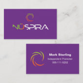 NuSpira名刺 名刺 (正面/裏面)