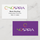 NuSpira名刺 名刺 (正面/裏面)
