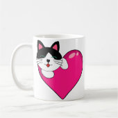 Nusseはマグを感情を表に出します コーヒーマグカップ (左)