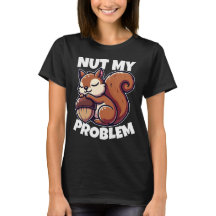Nut My Problem – リスおもしろいレルデザイン