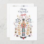 Nutcracker家族の写真クリスマス – 予算 (正面/裏面)