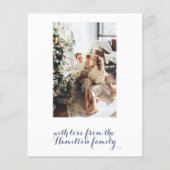 Nutcracker家族の写真クリスマス – 予算 (裏面)