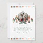 Nutcracker年レビュー12家族の写真の瞬間 シーズンカード (裏面)