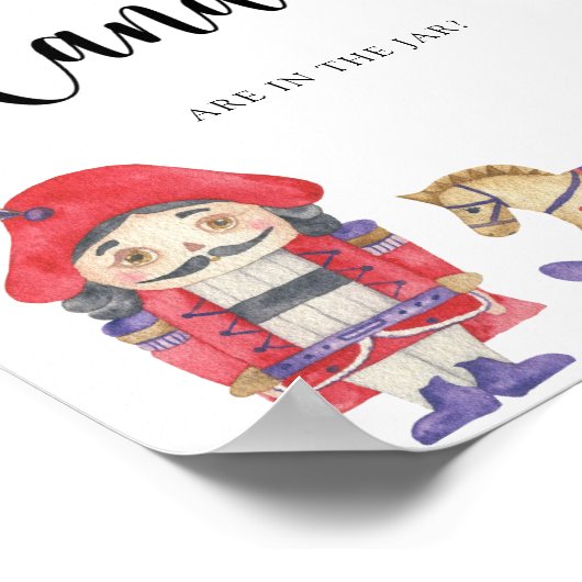 Nutcracker – キャンディーの数を推測 ポスター (角)