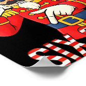 Nutcracker 67 Six Seven Christmas Meme Humor Men W ポスター (角)