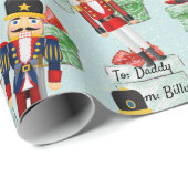 Nutcracker Add To And From Namesラッピング紙 ラッピングペーパー (ロールコーナー)