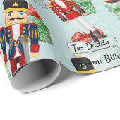 Nutcracker Add To And From Namesラッピング紙 ラッピングペーパー (ロールコーナー)