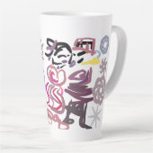 Nutcracker and Ballet winter  カフェラテマグ (右アングル)