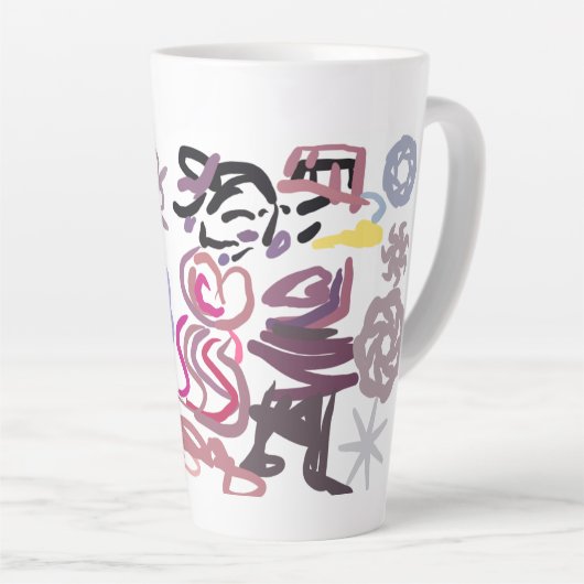 Nutcracker and Ballet winter  カフェラテマグ (右アングル)