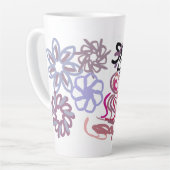 Nutcracker and Ballet winter  カフェラテマグ (左アングル)