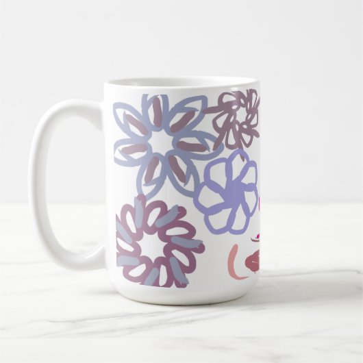 Nutcracker and Ballet winter  コーヒーマグカップ (左)