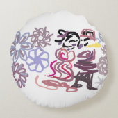 Nutcracker and Ballet winter  ラウンドクッション (裏面)