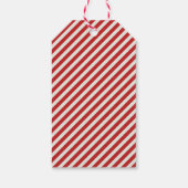 Nutcracker & Ballerinaブラック金ゴールドありがとう ギフトタグ (裏面)