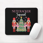 Nutcracker Ballet Christmas Ballerina Nk Dance Squ マウスパッド (マウス)