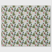 Nutcracker Ballet Christmas Images Wrapping Paper ラッピングペーパー (フラット)