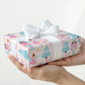 Nutcracker Ballet Christmas Pastel Wrapping Paper ラッピングペーパー