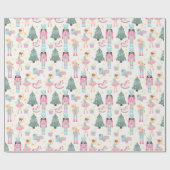 Nutcracker Ballet Christmas Wrapping Paper ラッピングペーパー (フラット)