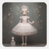 Nutcracker Ballet Fashion-Sugar Plum Fairy スクエアシール (正面)