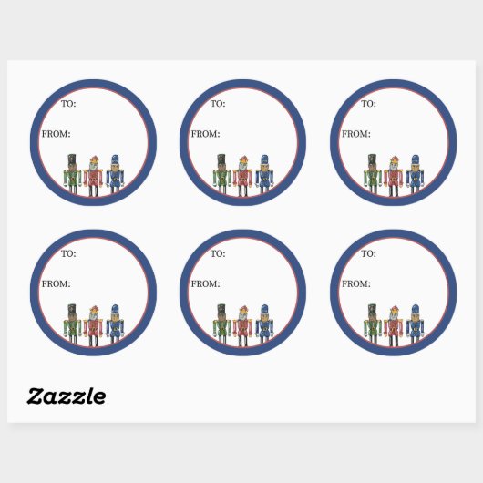 Nutcracker Bigfoot  ラウンドシール (シート)