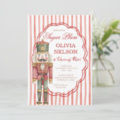 Nutcracker Birthday Sugar Plum Ballet Invitation 招待状 (スタンド正面)