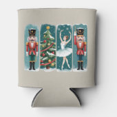 Nutcracker Christmas Ballet Holiday Scene 缶クーラー (正面)