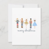  Nutcracker Christmas Cards シーズンカード (正面)