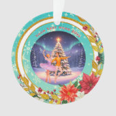 Nutcracker Christmas, Family Holiday Keepsake Gift オーナメント (正面)