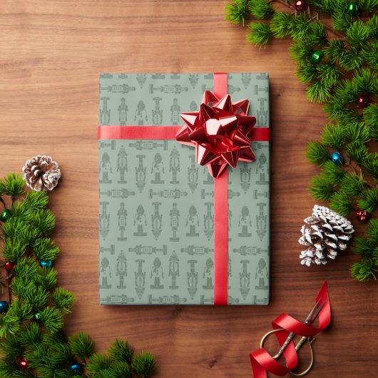 Nutcracker Christmas Gift wrap ラッピングペーパー (クリスマスギフト)