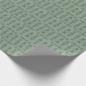 Nutcracker Christmas Gift wrap ラッピングペーパー (角)