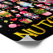 Nutcracker Christmas Tree Ballet Dance Women Kids  ポスター (角)