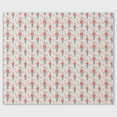 Nutcracker Christmas Wrapping Paper Classic ラッピングペーパー (フラット)