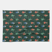 Nutcracker Cocktail Party Christmas キッチンタオル (横)