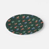 Nutcracker Cocktail Party Christmas ペーパープレート (アングル)