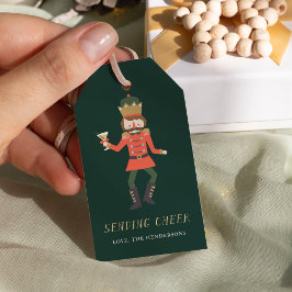 Nutcracker Cocktail "Sending Cheer" Christmas ギフトタグ